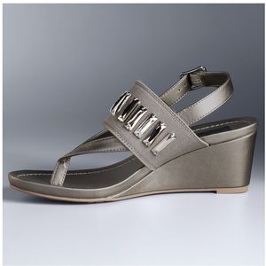 Simply Vera Vera Wang Jade Luxury Sandals- 6.5